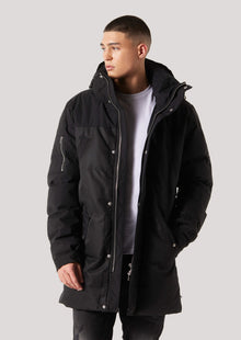  Archer Black Parka Jacket