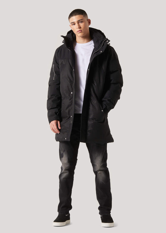 Archer Black Parka Jacket