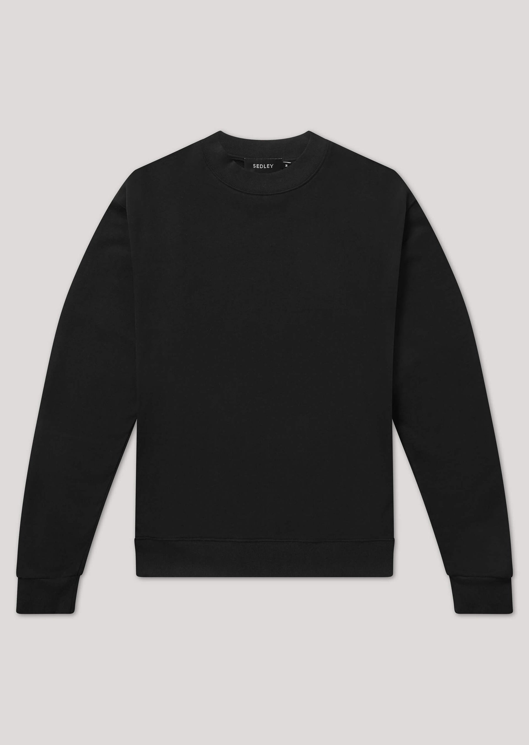 Bardell Black Oversized Sweatshirt