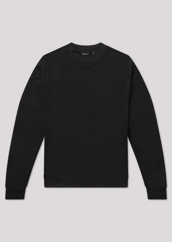 Bardell Black Oversized Sweatshirt