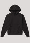 Bayham Black Oversized Hooded Sweatshirt