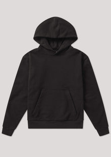  Bayham Black Oversized Hooded Sweatshirt
