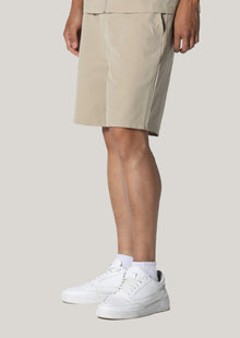  Bloomer Beige Seersucker Shorts