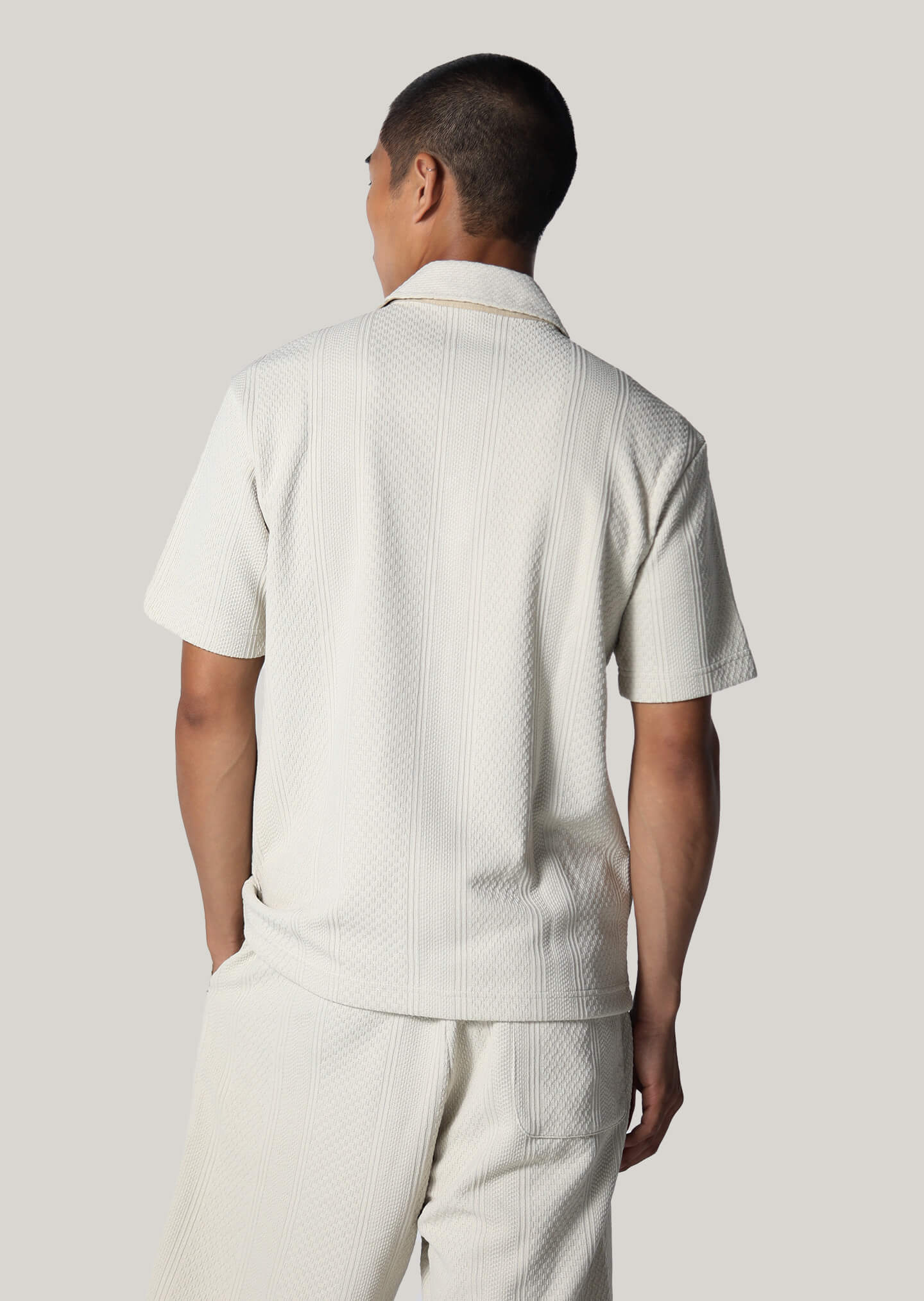 Bradman Beige Polo Shirt