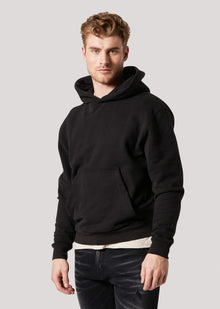  Bayham Black Oversized Hooded Sweatshirt
