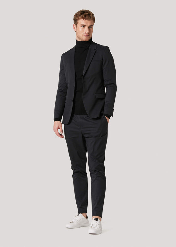 Beardsley Black Slim Fit Stretch Blazer