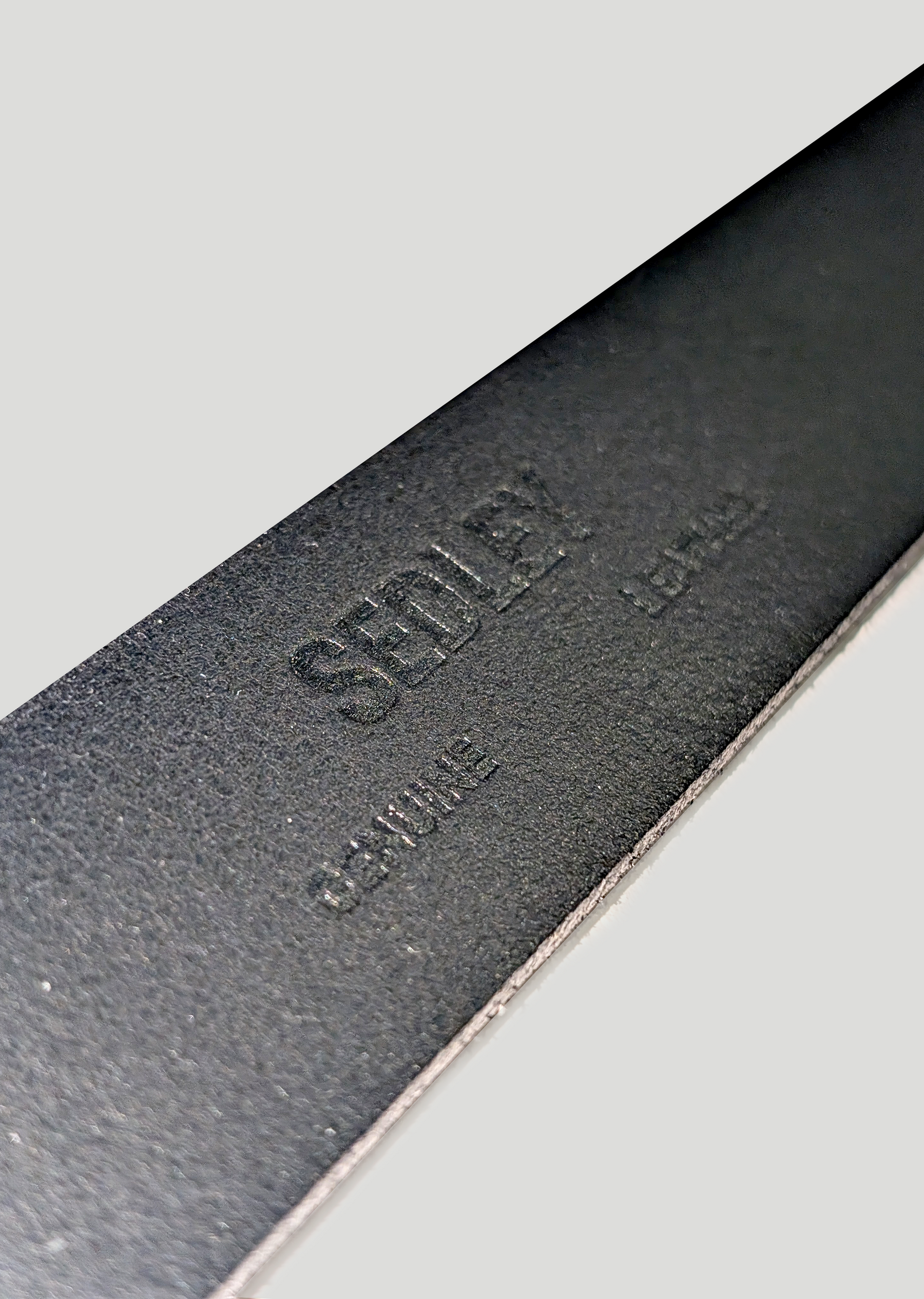 Sedley Black Leather Belt