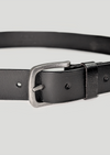 Sedley Black Leather Belt