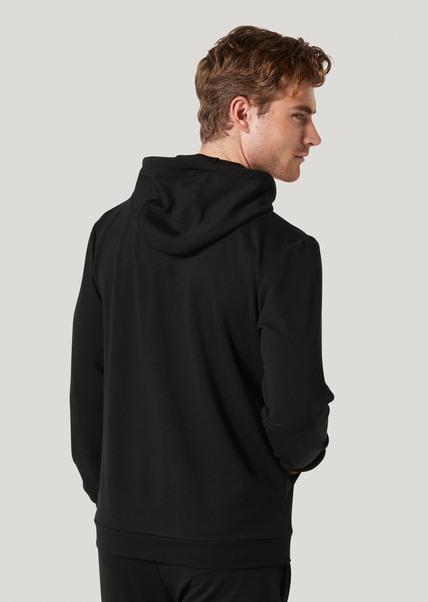 Brass Black Hooded Sweatshirt