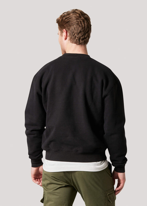 Bardell Black Oversized Sweatshirt