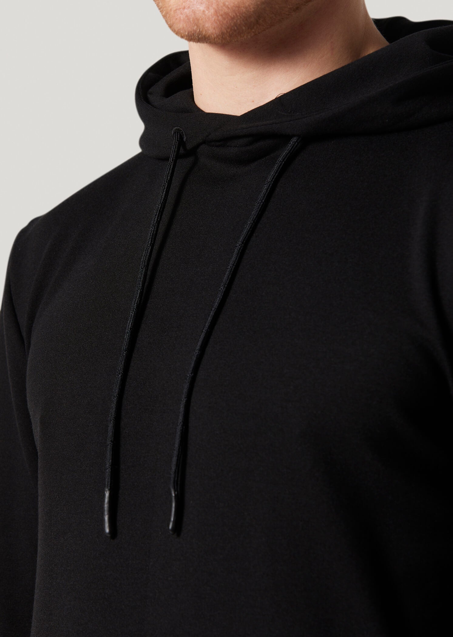 Brass Black Hooded Sweatshirt