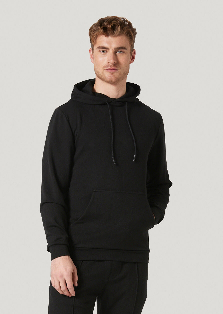 Brass Black Hooded Sweatshirt