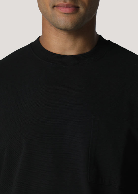 Cartwright Black Long Sleeve Heavyweight T-Shirt