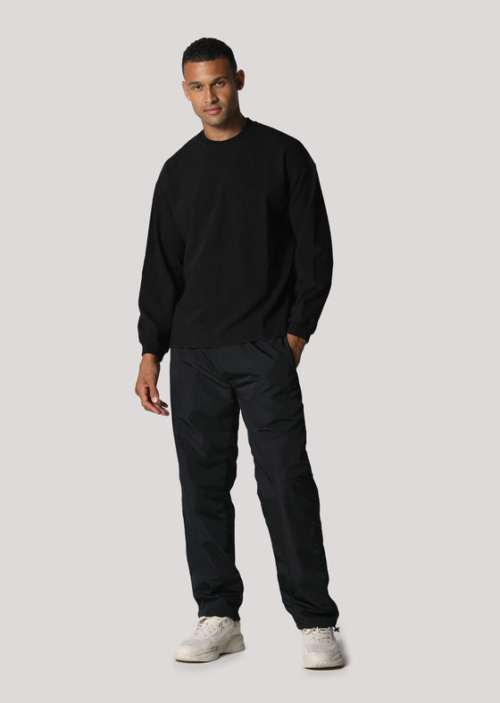 Cartwright Black Long Sleeve Heavyweight T-Shirt