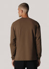 Cartwright Brown Long Sleeve Heavyweight T-Shirt