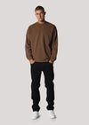 Cartwright Brown Long Sleeve Heavyweight T-Shirt