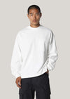Cartwright White Long Sleeve Heavyweight T-Shirt