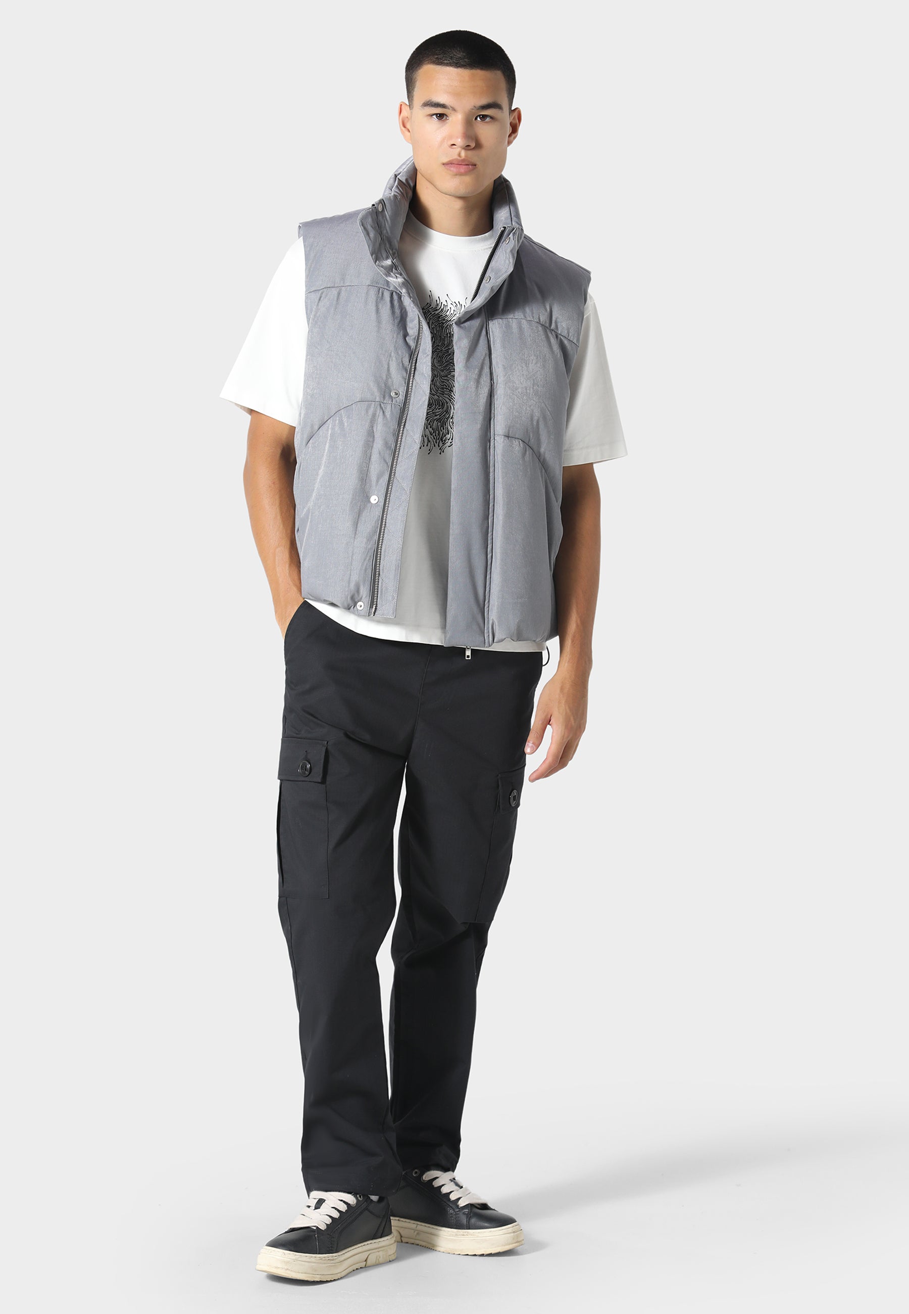 Cennick Grey Gilet