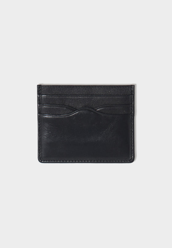 Sedley Black Leather Card Holder