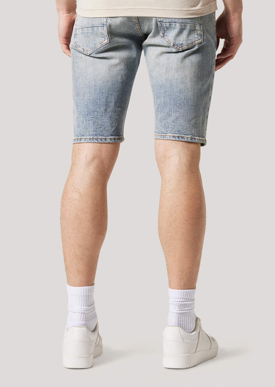 Clennan 920 Light Wash Denim Shorts