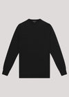 Durham Black Knitted Sweatshirt