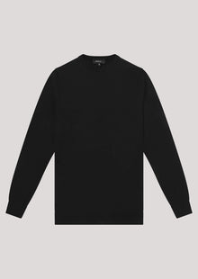  Durham Black Knitted Sweatshirt