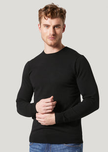  Durham Black Knitted Sweatshirt