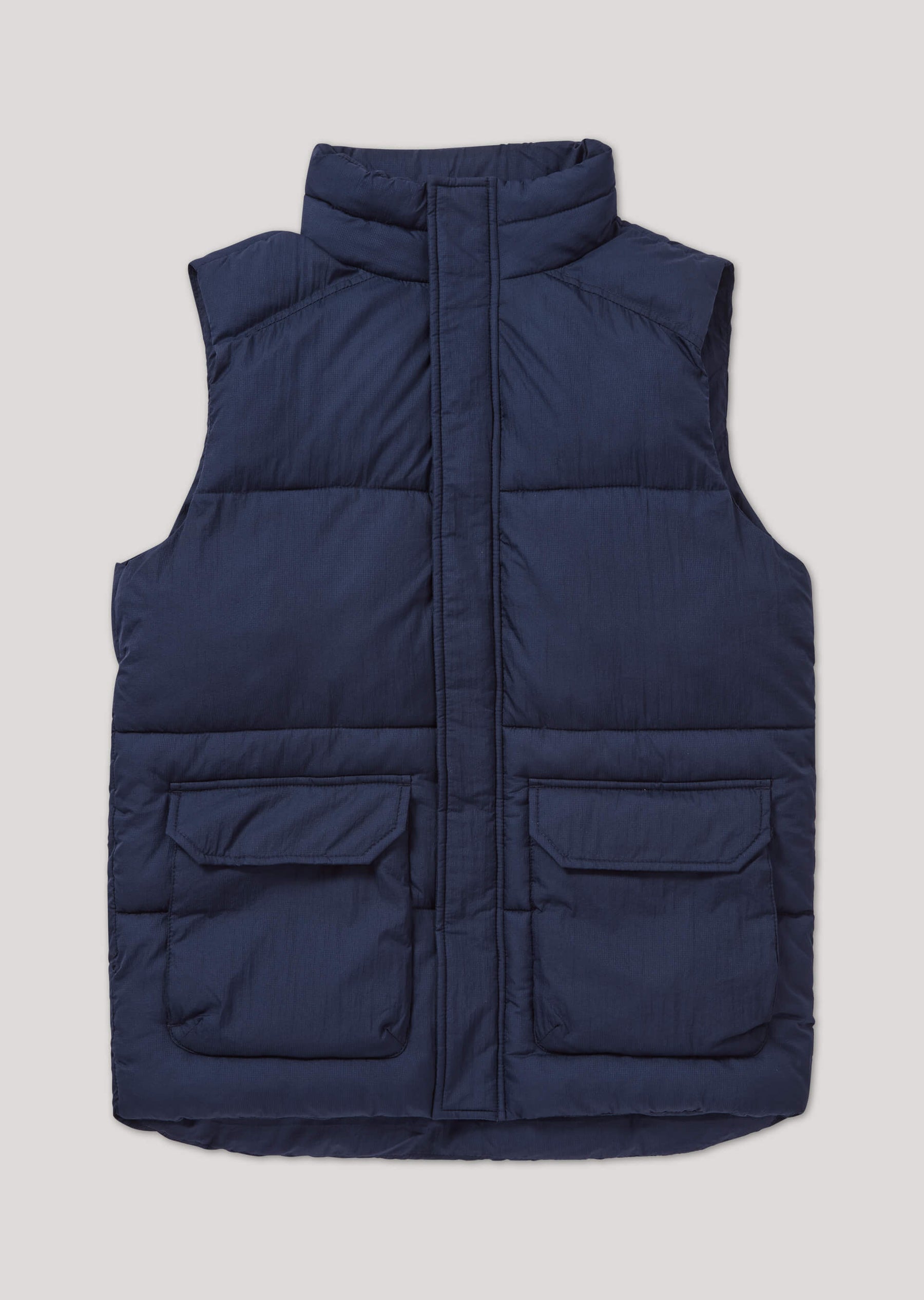 Fielding Navy Crinkle Gilet