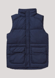  Fielding Navy Crinkle Gilet