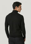 Midwinter Black Knitted Roll Neck
