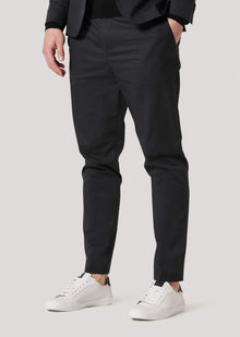  Hackforth Black Stretch Formal Trousers