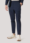 Hackforth Navy Stretch Formal Trousers