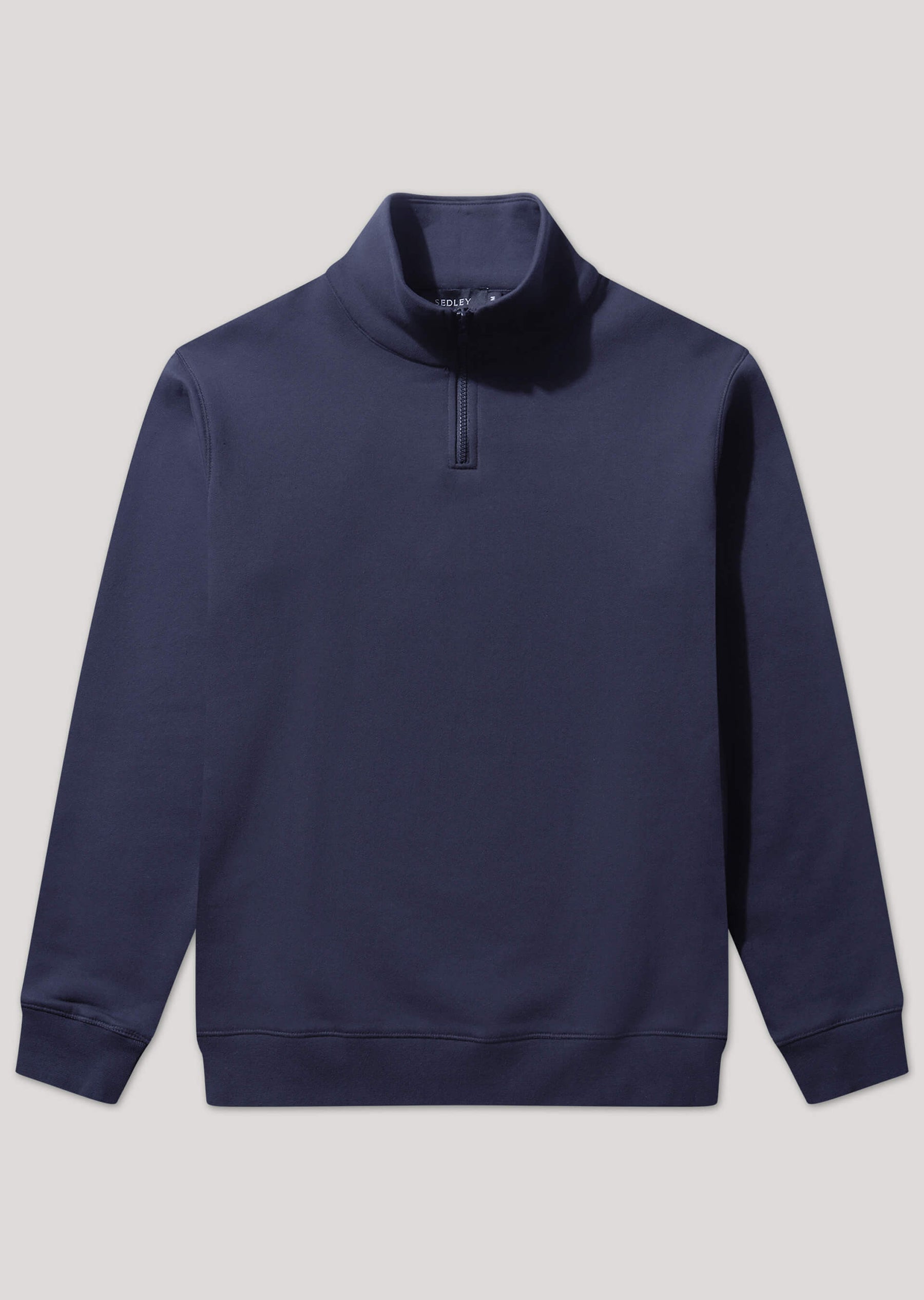 Hampshire Navy Zip Up Sweatshirt