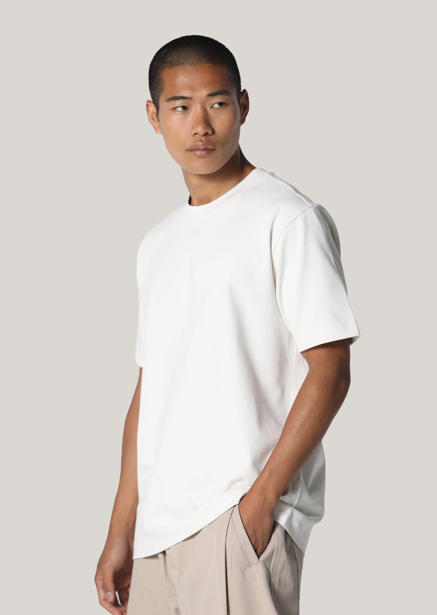 Kendal Bone White T-Shirt