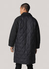 Lever Black Cropped Sleeve Jacket
