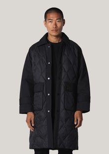  Lever Black Cropped Sleeve Jacket
