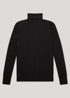 Midwinter Black Knitted Roll Neck