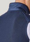 Moley Quilted Navy Gilet