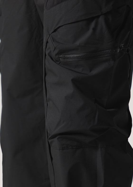 Morray Black Cargo Track Pant