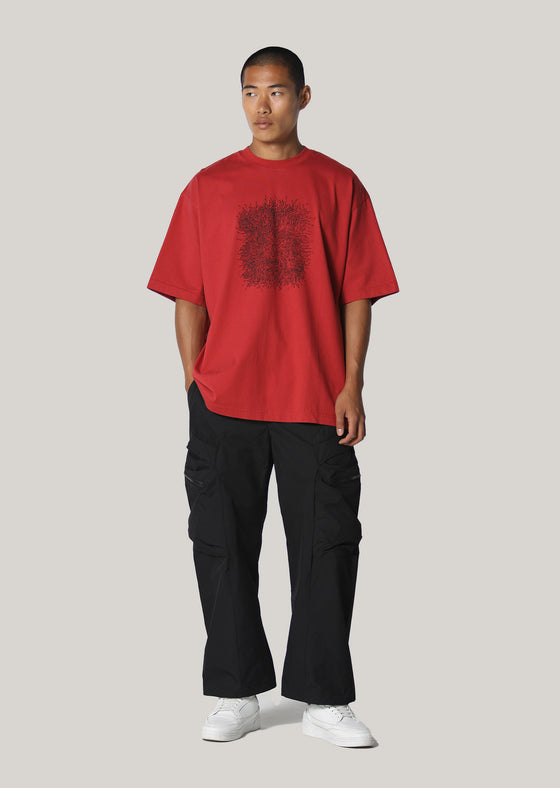 Morray Black Cargo Track Pant
