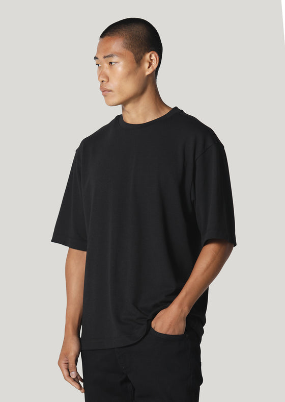 Rhodes Lightweight Black T-Shirt