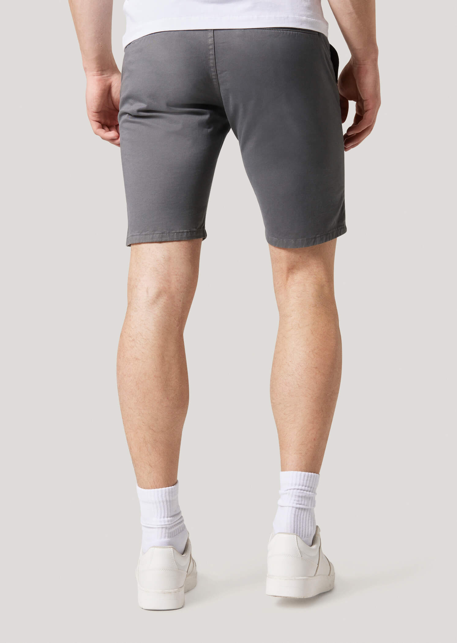 Redlaw Grey Chino Shorts