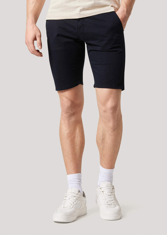 Redlaw Navy Chino Shorts