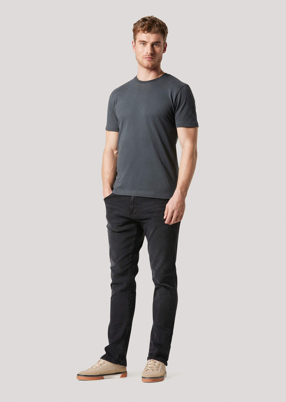 Rye Washed Black Slim Fit T-shirt