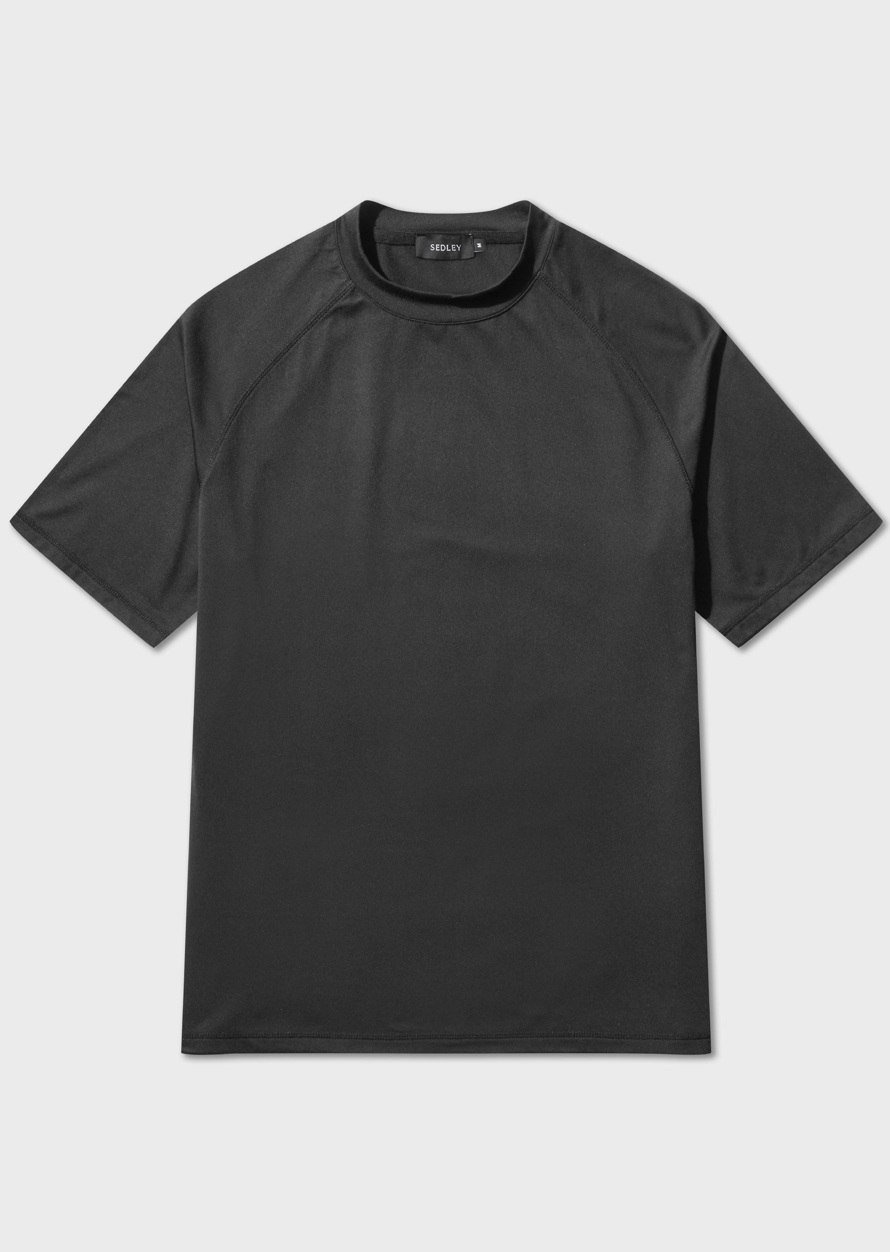 Taggart Black Activewear Performance Tee