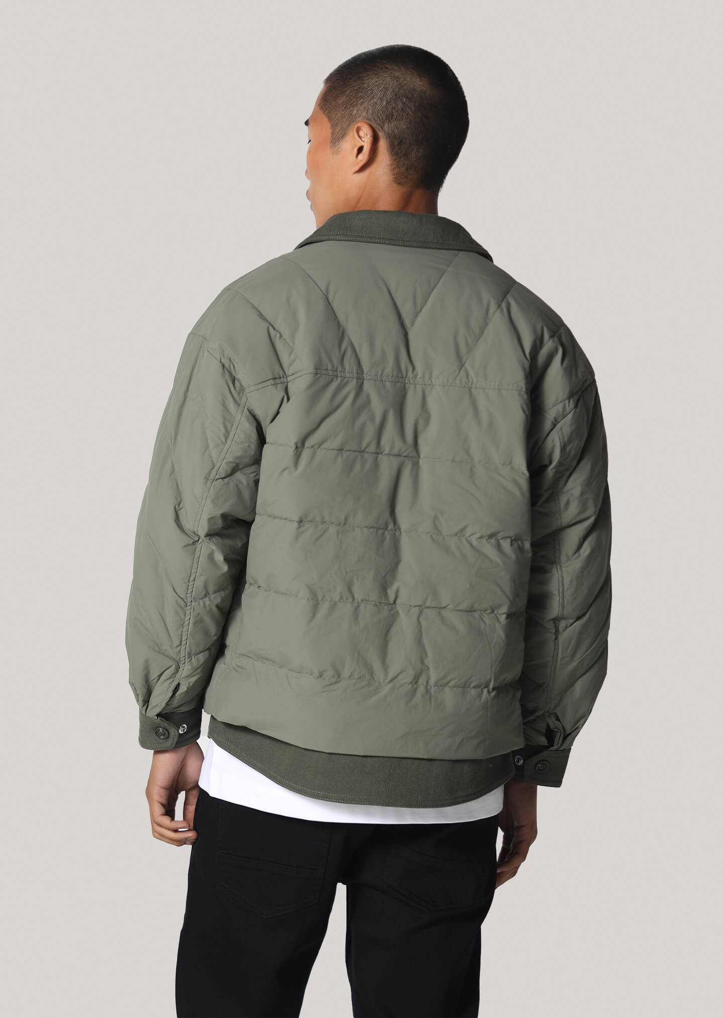 Shuttleworth Green Cropped Sleeve Jacket – Sedley