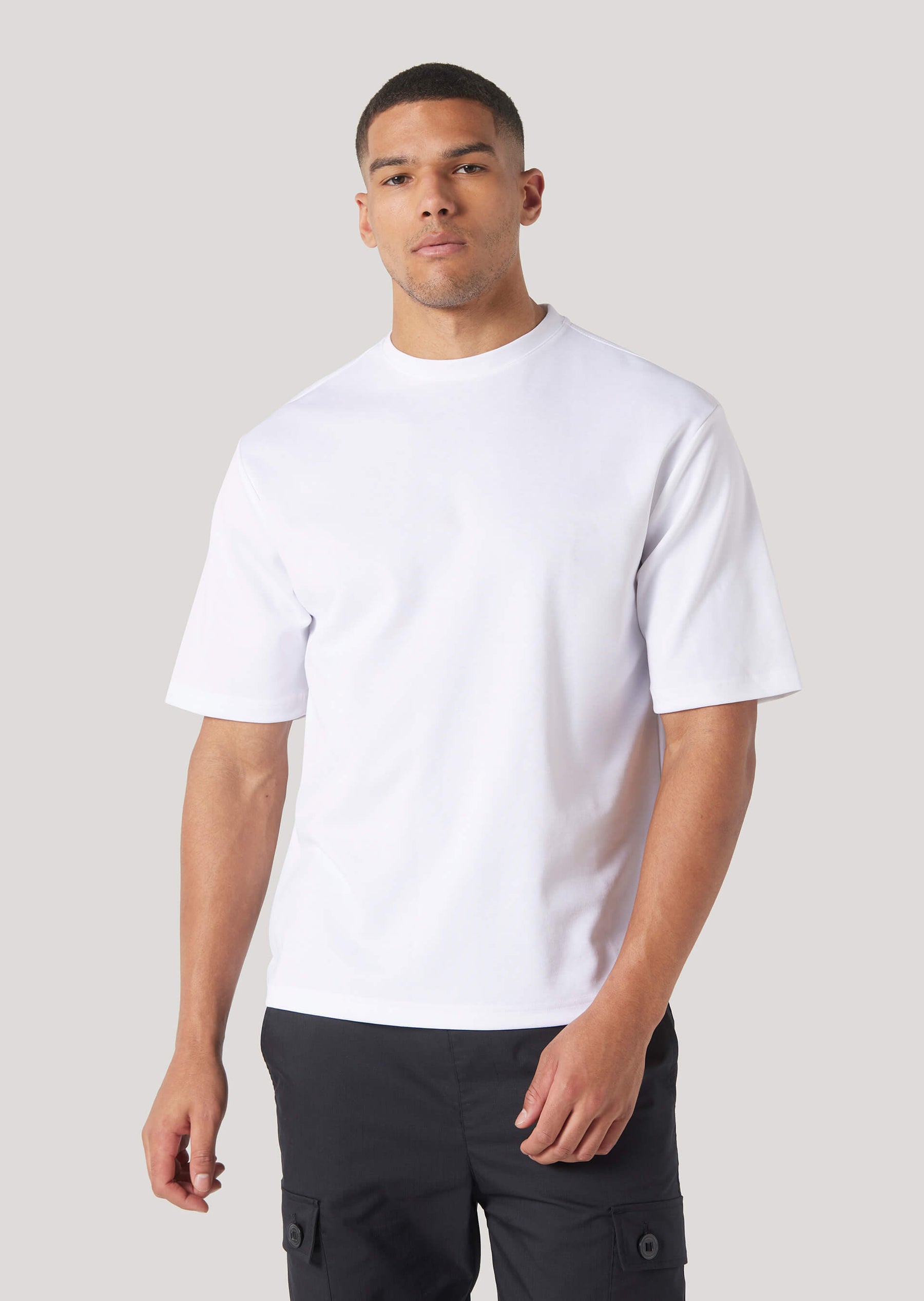 Staples Oversized White T-Shirt