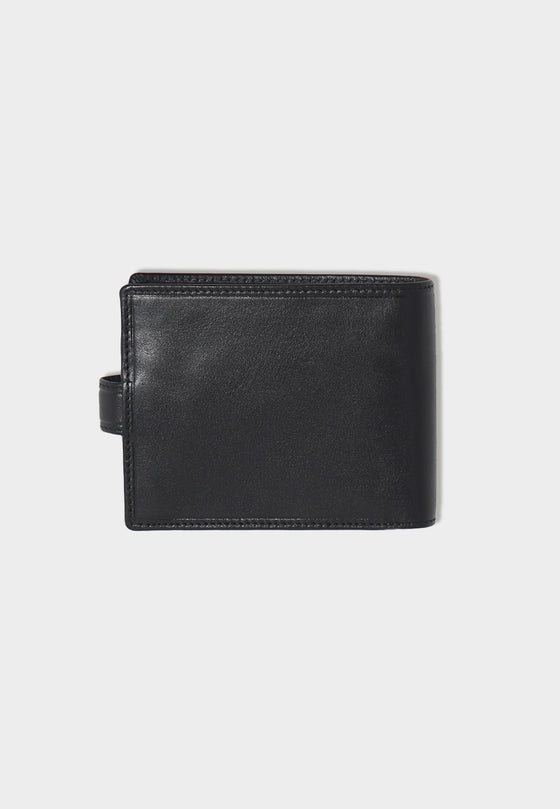 Sedley Black Leather RFID Wallet