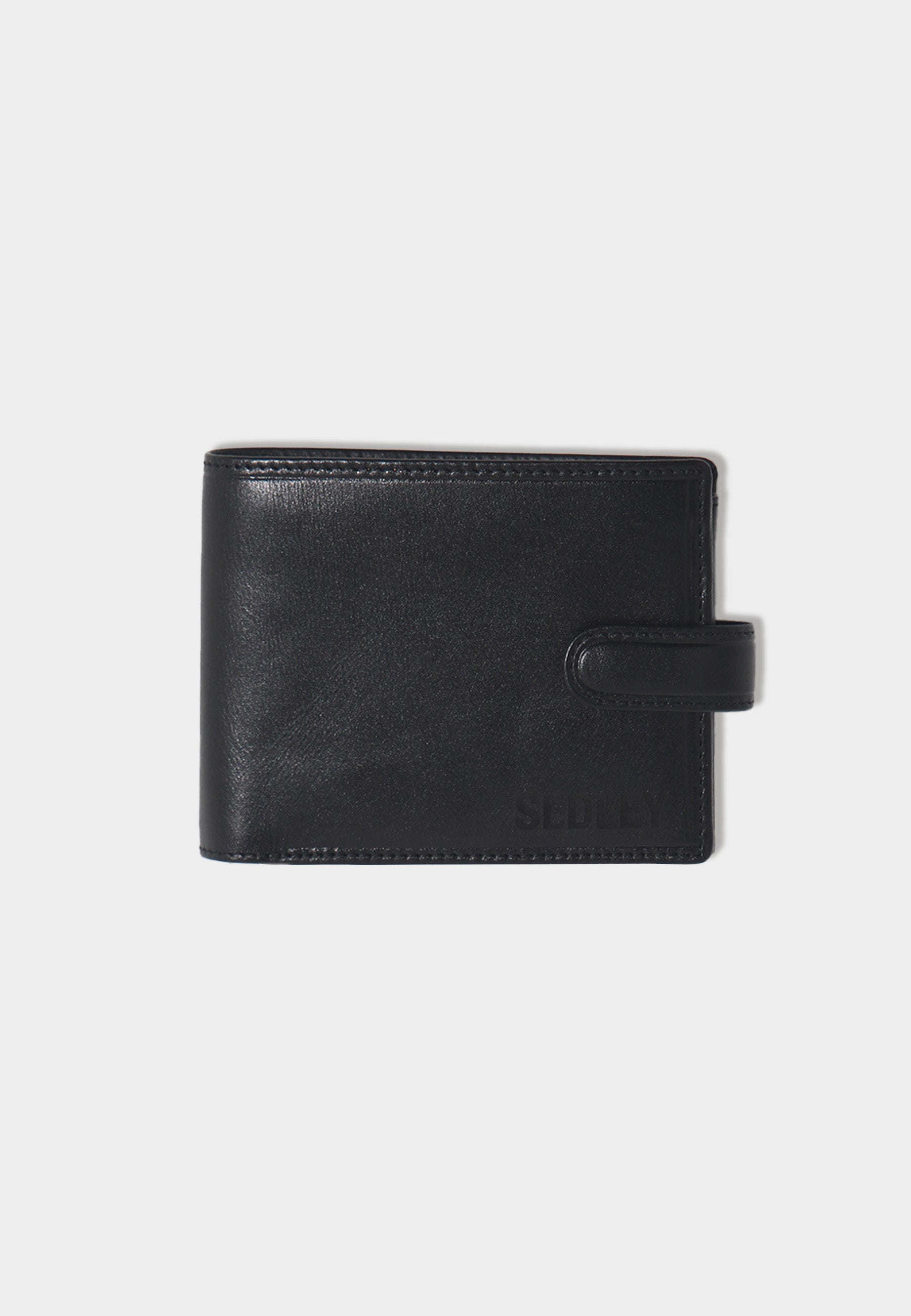 Sedley Black Leather RFID Wallet