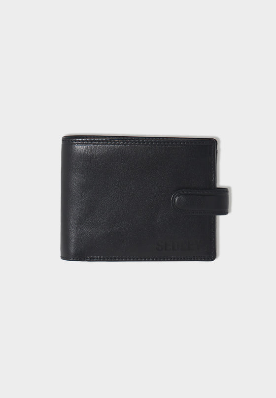 Sedley Black Leather RFID Wallet